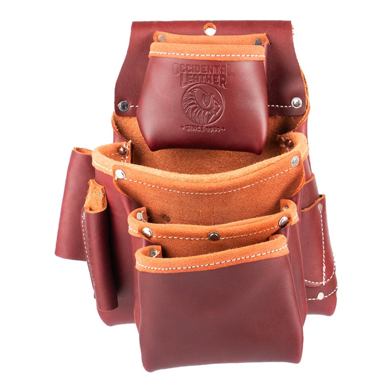 Occidental Leather 4 Pouch Pro Fastener Bag - Left Hand - 10 Pockets & Tool Holders - Made in USA - Image 1